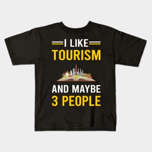 3 People Tourism Kids T-Shirt